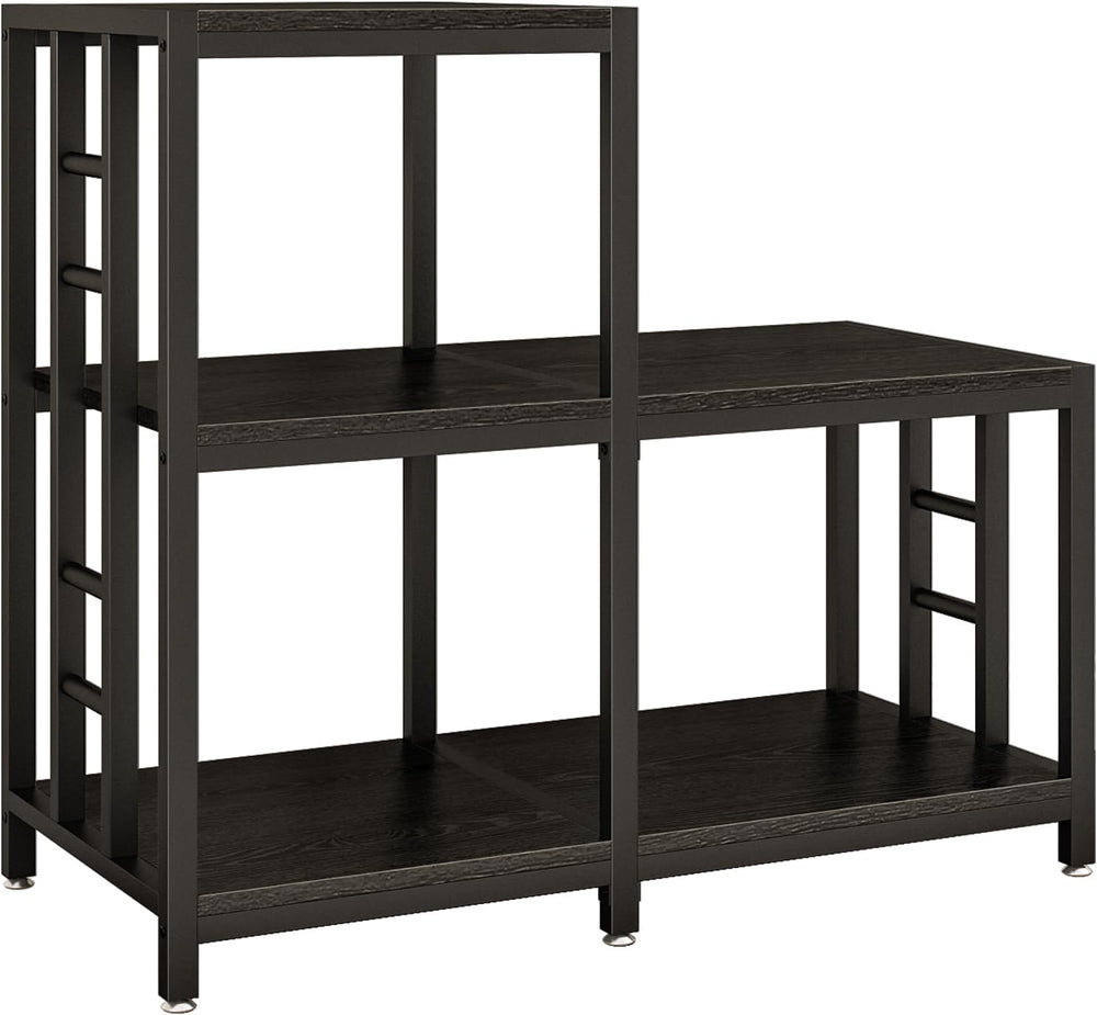METYERRY 5-Tier Mini Fridge Stand, Bakers Rack with Storage,Multi-Purpose Mic...