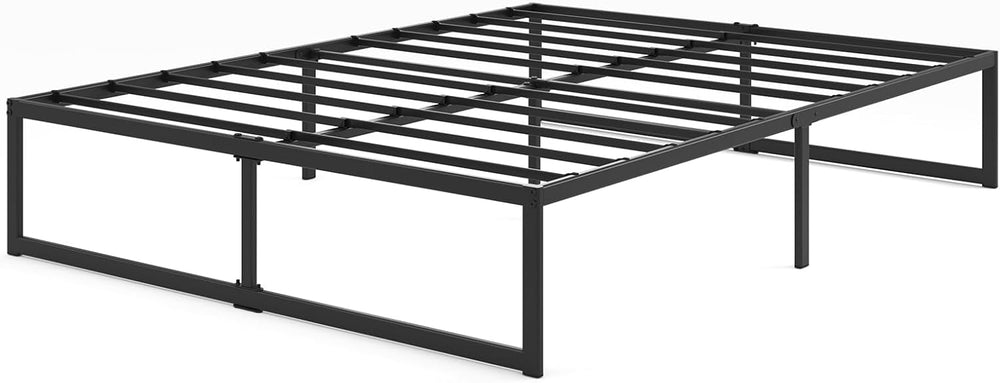 Zinus ABEL 14 Inch Platform Bed Frame, Steel Slat Support, Easy Assembly, No ...