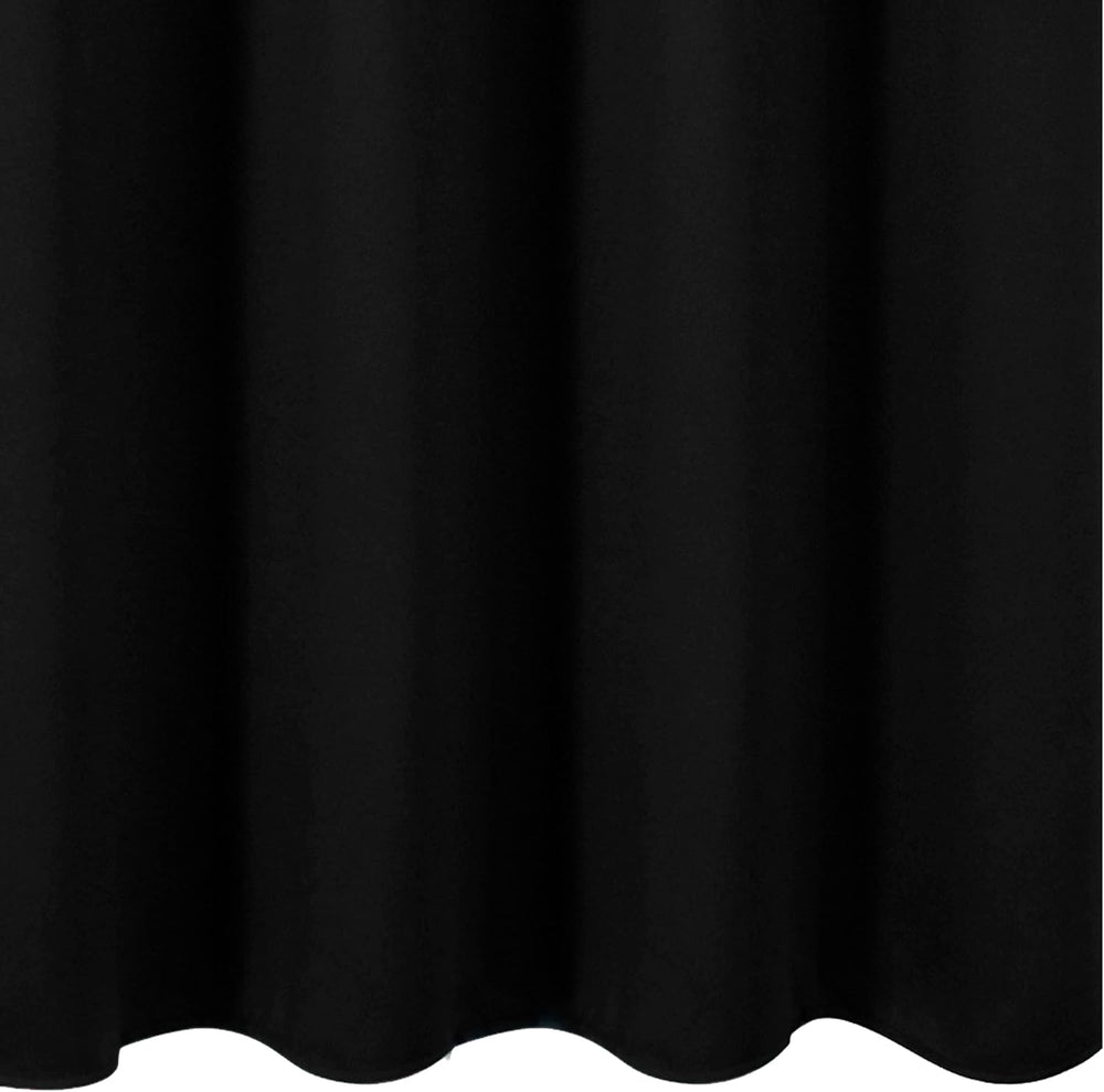 LEMOMO Blackout Curtains 66 x 84 inch/Black Curtains Set of 2 Panels/Thermal ...