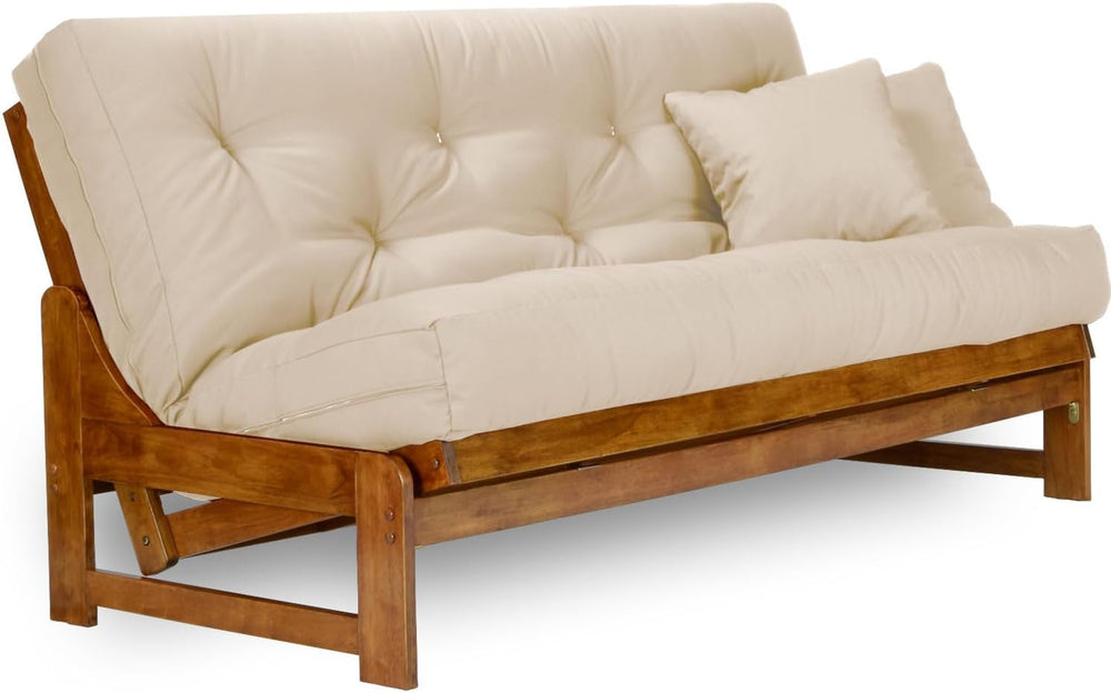 Nirvana Futons Arden Futon Set - Full Size Futon Frame with Mattress Included...
