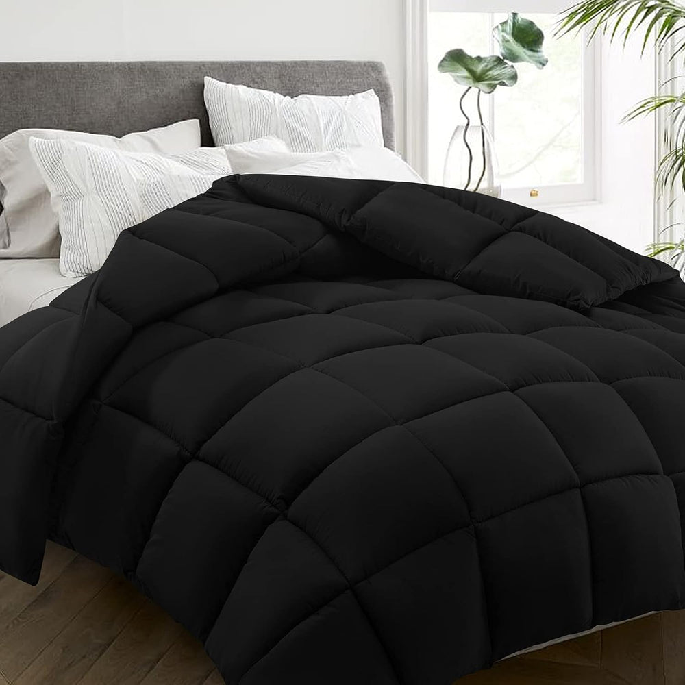 All Season Full Size Bed Comforter - Cooling Down Alternative Quilted Duvet I...