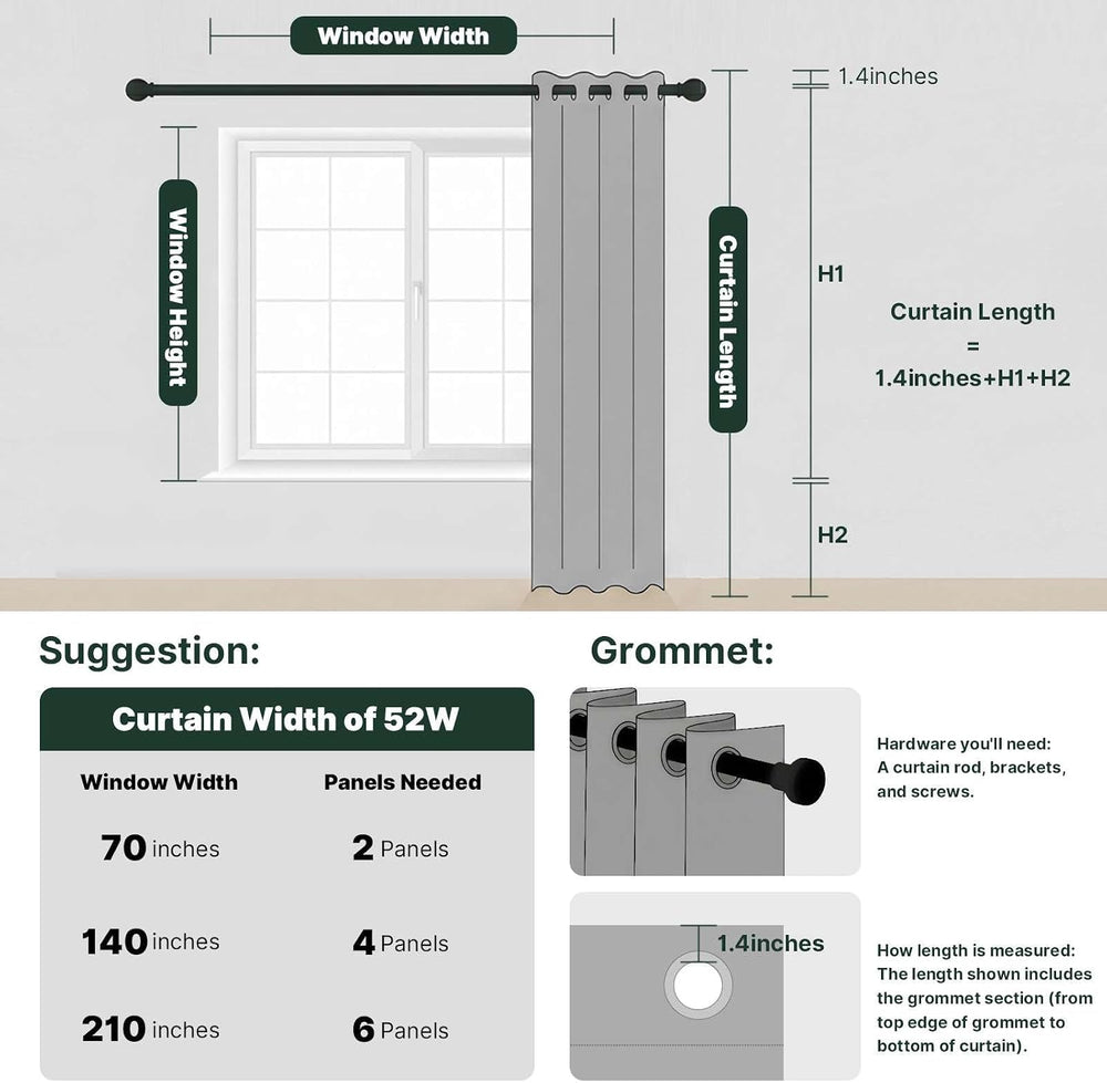 Elegant Natural Linen Curtain Panels Energy Efficient Semi - Sheers Linen Cur...
