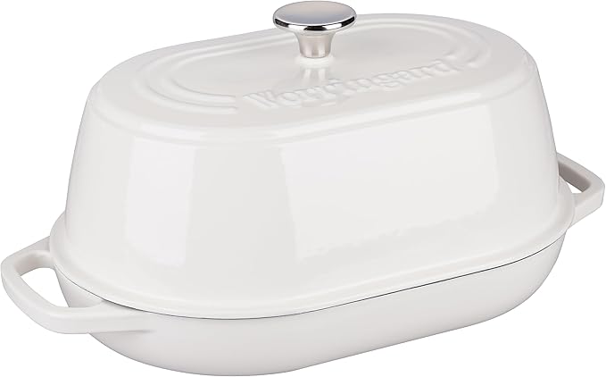 VORRINGARD Enameled Cast Iron Dutch Oven Pot