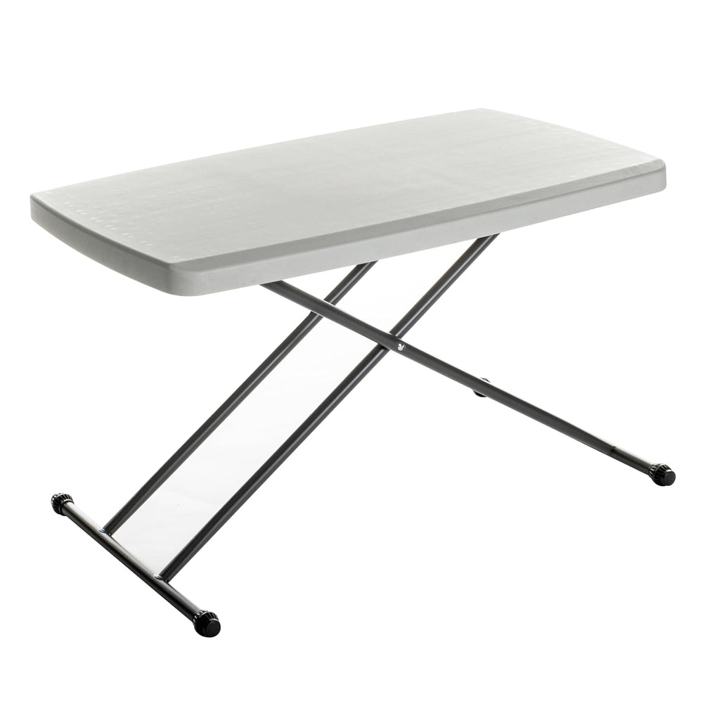 Iceberg IndestrucTable Classic Personal Folding Table, Platinum, 30' x 20...