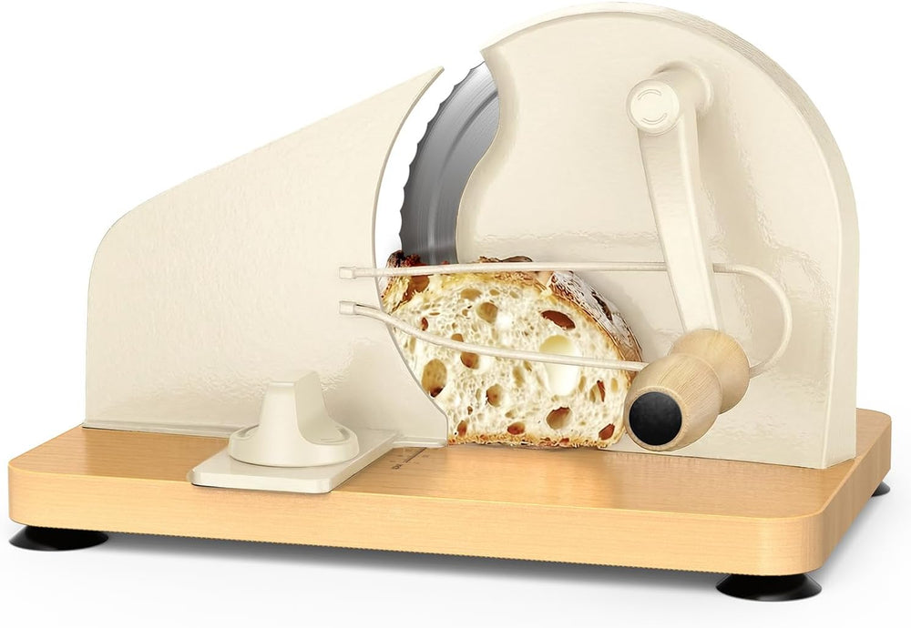 Manual Bread Slicer for Homemade Sourdough-Adjustable Thickness Bread Slicer