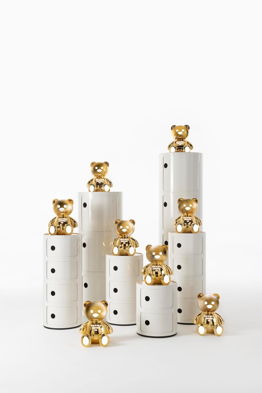 Kartell 0 Componibili, White, 32x32x77 cm