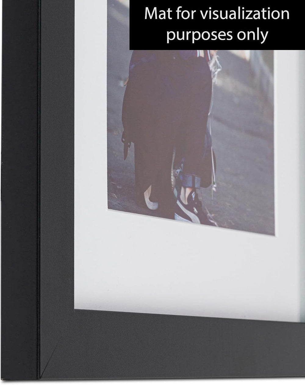 ArtToFrames 23x29 Inch Black Picture Frame, This 1.2500 Inch Custom Poster Fr...