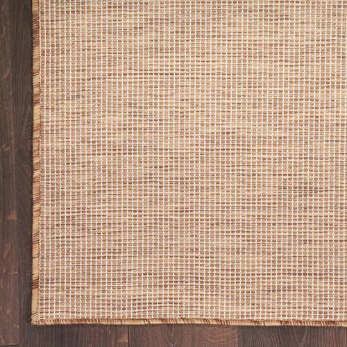 Nourison Home Positano Jute 7' x 10' Area Rug - Easy Clean, Non Shedd...
