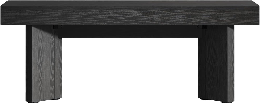 Tribesigns Wooden Entryway Bench, 47" Farmhouse Indoor End of Bed Bench,...