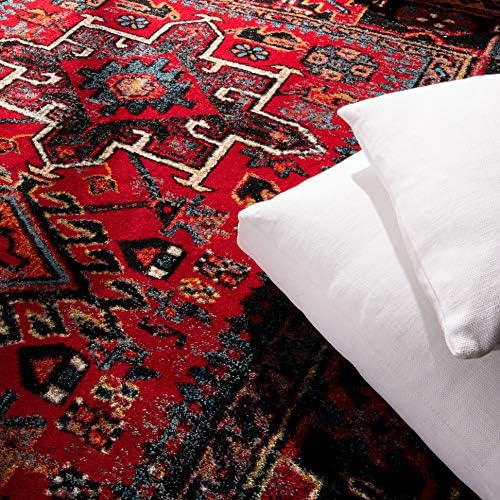 SAFAVIEH Area Rug 11x15 - Vintage Hamadan Collection - Large - Red & Mult...