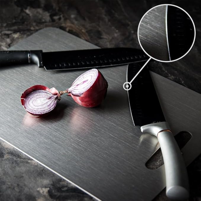 304 Stainless Steel Cutting Board, Non Toxic Cutting Boards