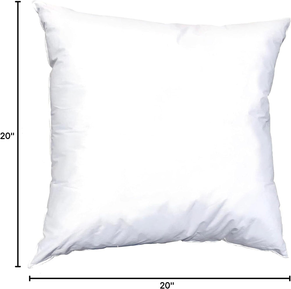 Pillowflex Synthetic Down Pillow Insert 20x20 In - Karate Chop Pillow