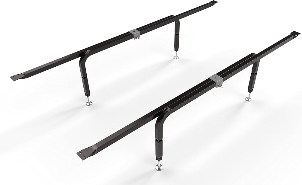 Bed Slats Center Support System | Adjustable Length & Height Tubular Stee...