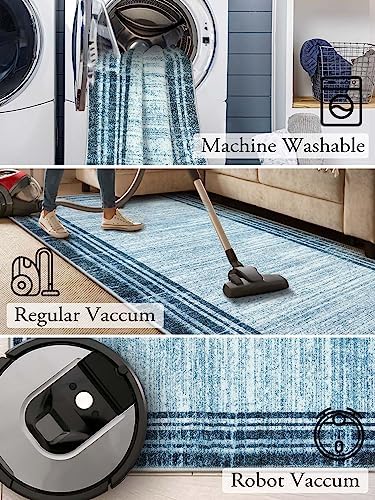 Lahome Abstract Area Rugs 5x7,Washable Modern Rugs for Living Room Non-Slip,L...