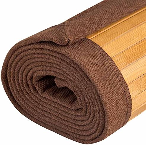 5' X 8' Floor Carpet, Bamboo Area Rug Floor Carpet Natural Bamboo Non...