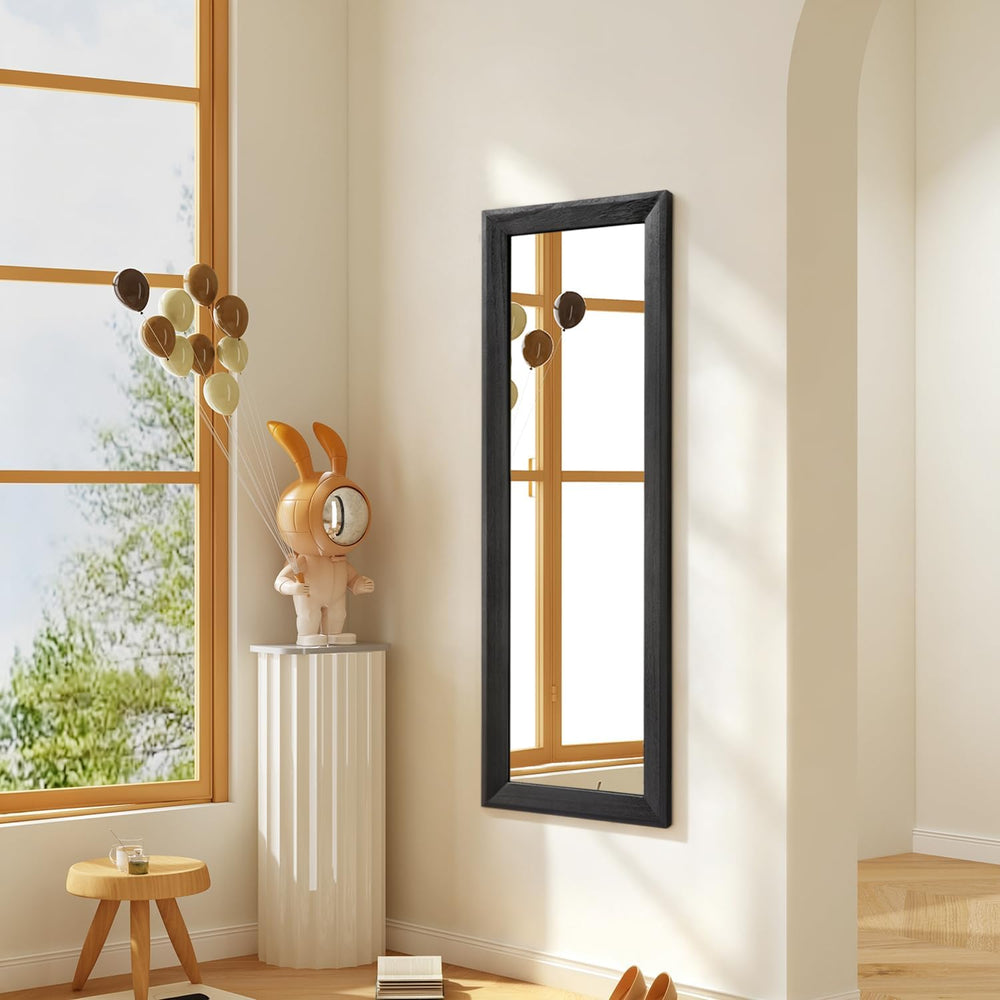 AAZZKANG Full Length Mirror Rectangle Wood Framed Large 43"x14"