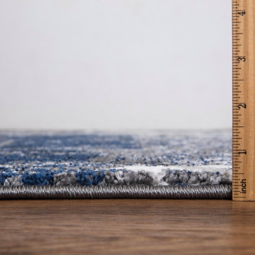 Keen Home Design Abstract Non-Shedding Area Rug, Soft Thick Pile, 4x6