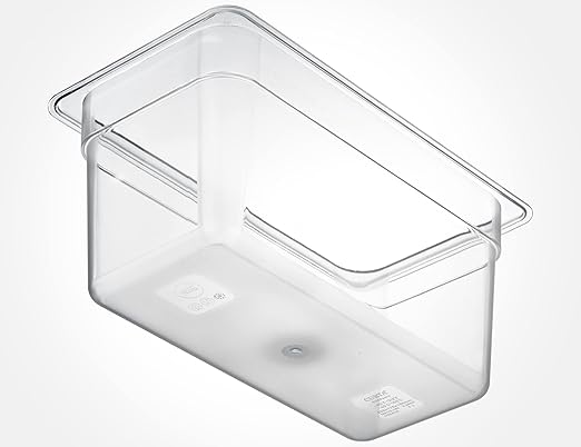 CURTA 6-Pack 1/3 Size 6" Deep NSF Polycarbonate Food Pans | Dishwasher &...