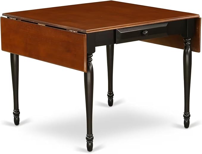 East West Furniture MZDA5-BCH-W 5 Piece Dining Room Furniture Set Includes a ...