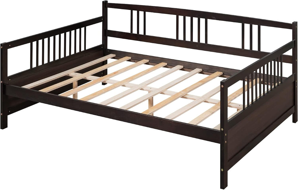 Merax Daybed Full, Full Daybed Wooden Slats Support Modern Living Daybed with...