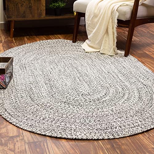 Super Area Rugs Farmhouse Braided Rug Soft Cotton Kitchen Reversible Carpet, ...
