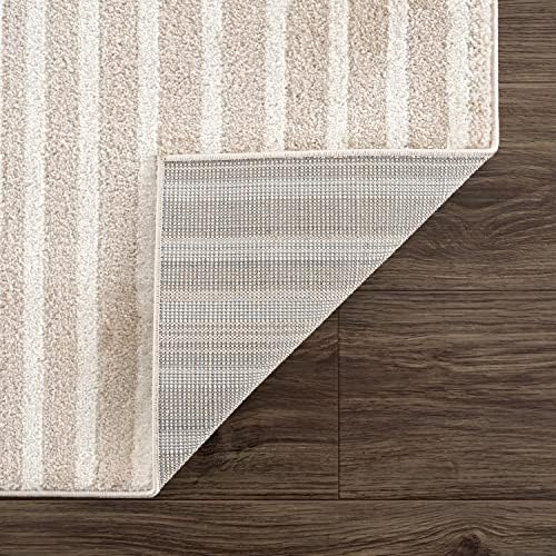Abani Area Rug for Living Room -Nuevo 6' x 9' Beige Arch Pattern Area...