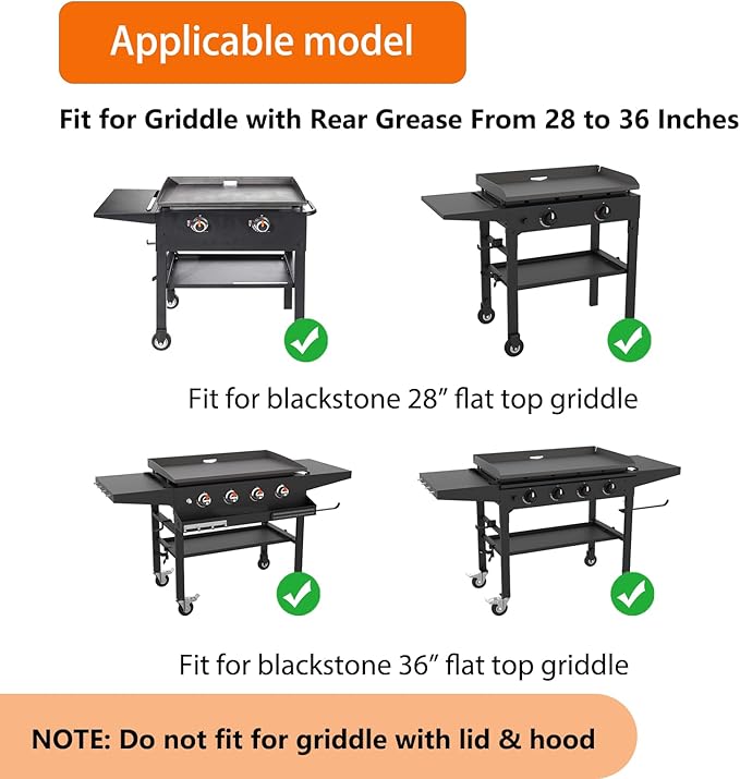 Universal Wind Guard and Warming Rack Fit