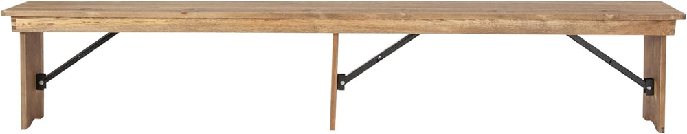 Flash Furniture Hercules Series 8' x 12' Commercial Grade Rustic Soli...