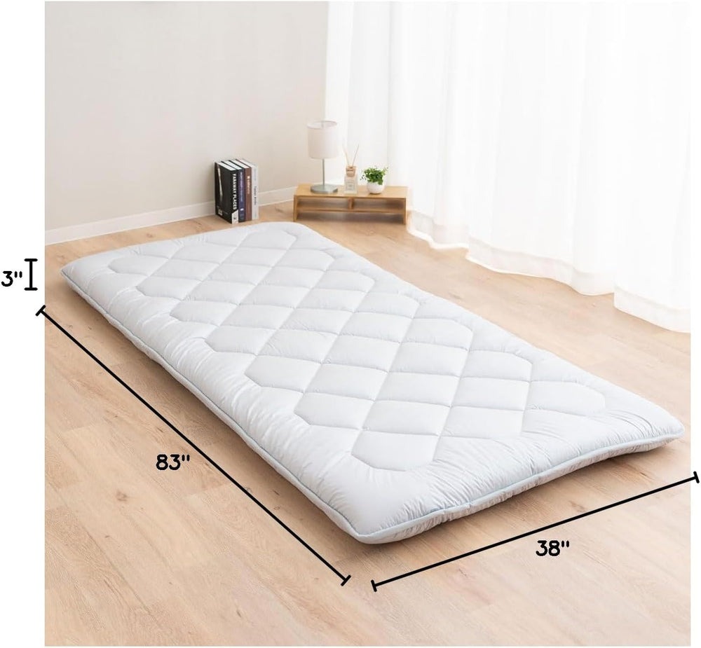 EMOOR Japanese Futon Mattress Premium CLASSE (Twin-XL (39x83in), Traditional)