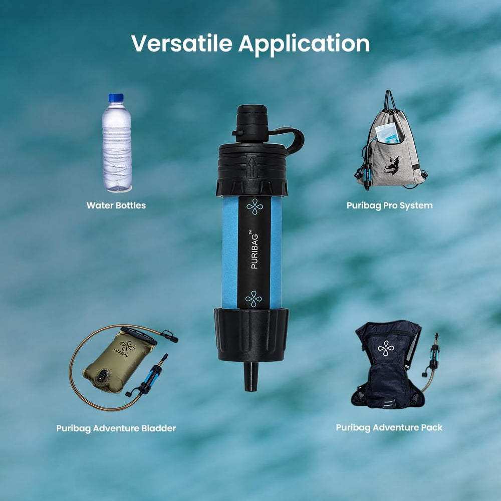 Puribag Micro Membrane Filter Straw Portable Water Filter
