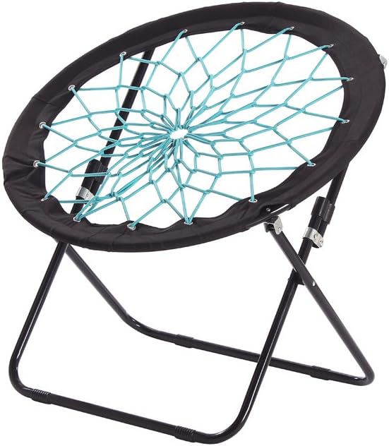 CampLand Bunjo Bungee Dish Chair - Versatile Folding Chair with Fun Bouncy De...