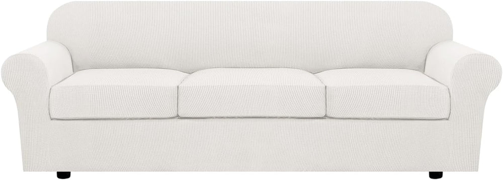 H.VERSAILTEX 4 Piece Stretch Sofa Covers