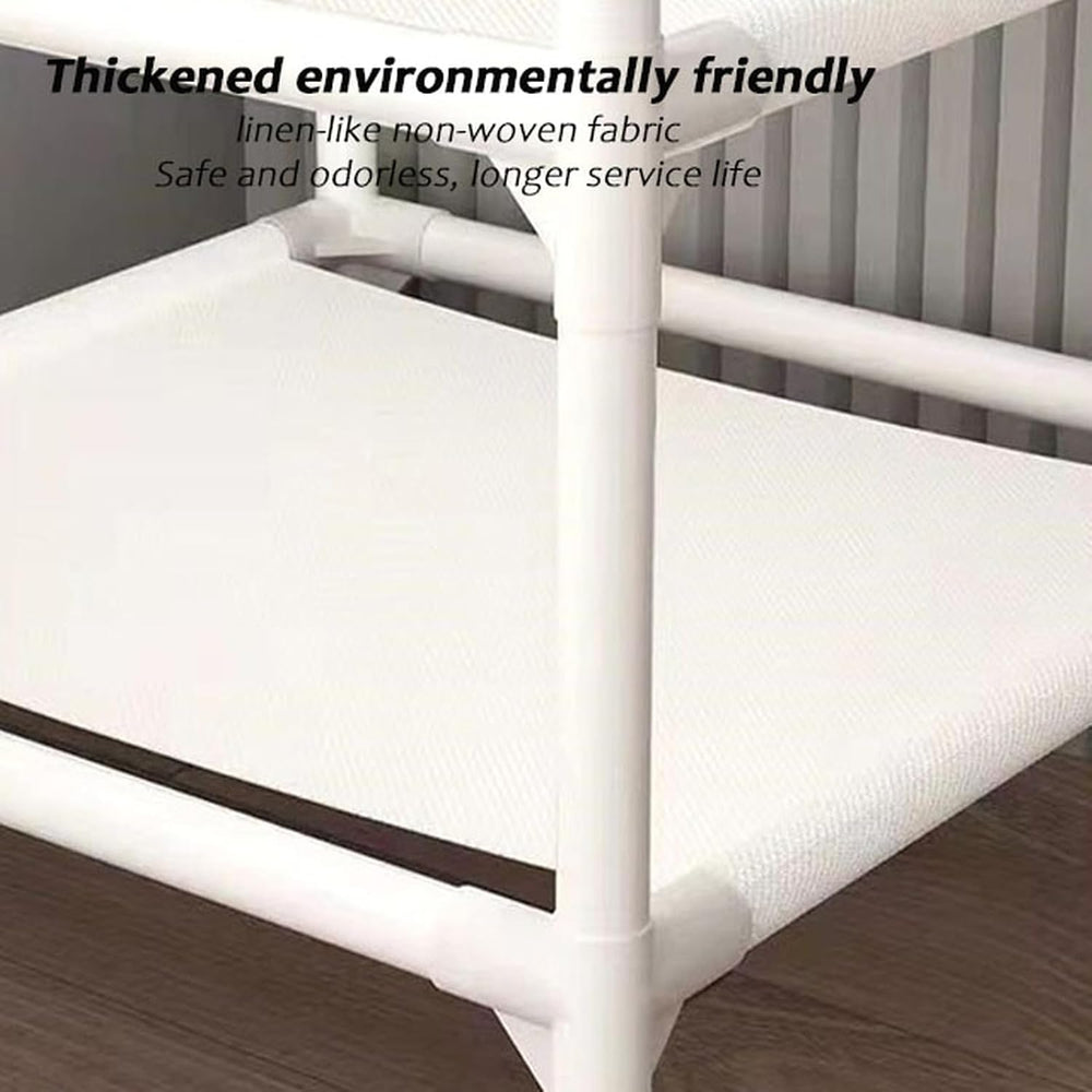 Metal Corner Coat Rack,Corner Hall Tree with 3 Storage Shelves,freestanding C...