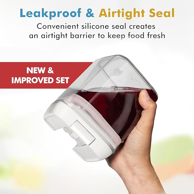 Shazo 9 PC Airtight Food Storage Containers