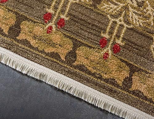 Unique Loom Edinburgh Collection Area Rug - Canmore (6' 1" x 9' ...