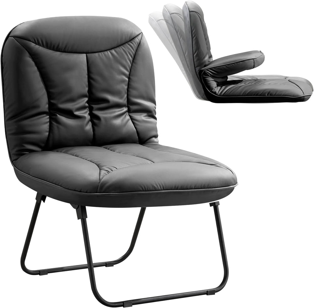 Furniliving 3 in 1 Folding Chair Foldable Floor Chair for Reading, Lounging &...