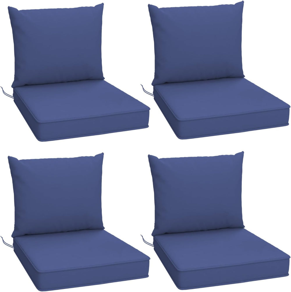 Outdoor Chair Cushions Set of 4, 24 x 24 Inch Patio Furniture Cushions with S...