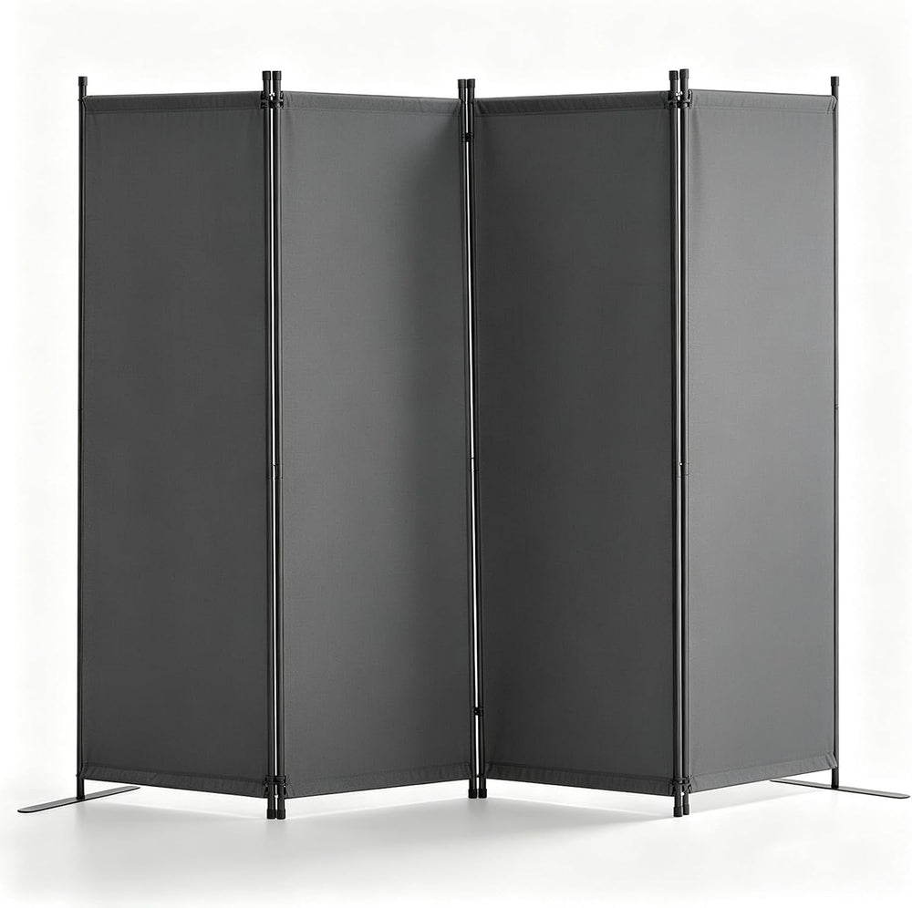 VEVOR 4 Panel Room Divider 89.8 x 67.9 in Folding Privacy Screen Partition