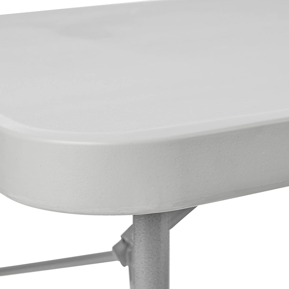 Office Star Resin Multipurpose Rectangle Folding Table for Indoor or Outdoor ...