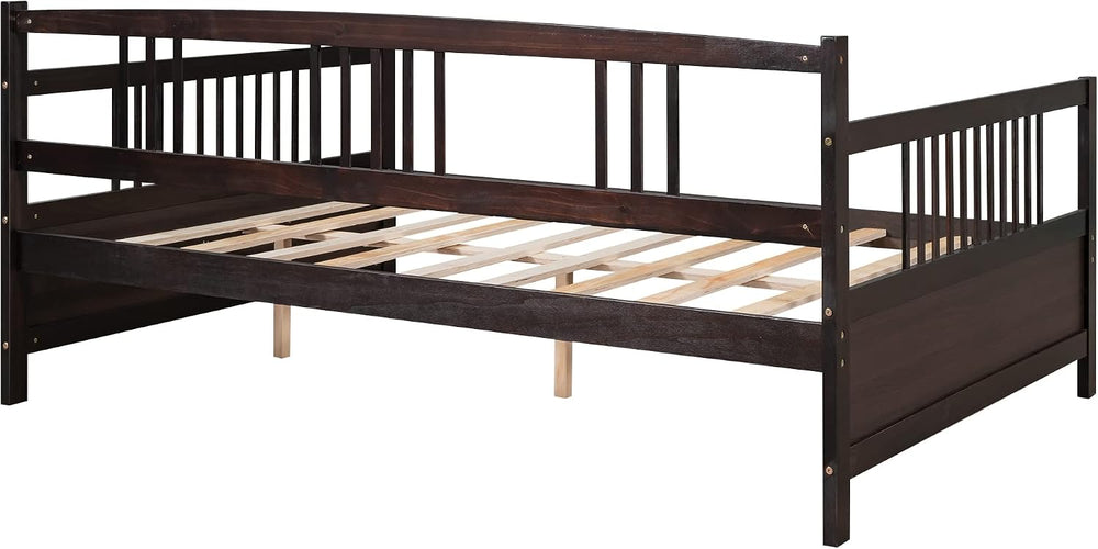Merax Daybed Full, Full Daybed Wooden Slats Support Modern Living Daybed with...