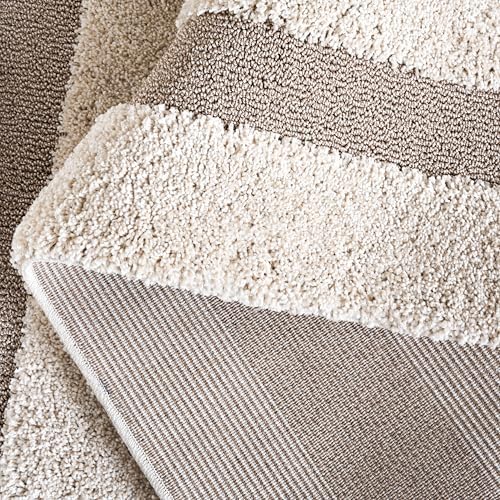SAFAVIEH Florida Shag Collection Runner Rug - 2'3" x 8', Beige &...