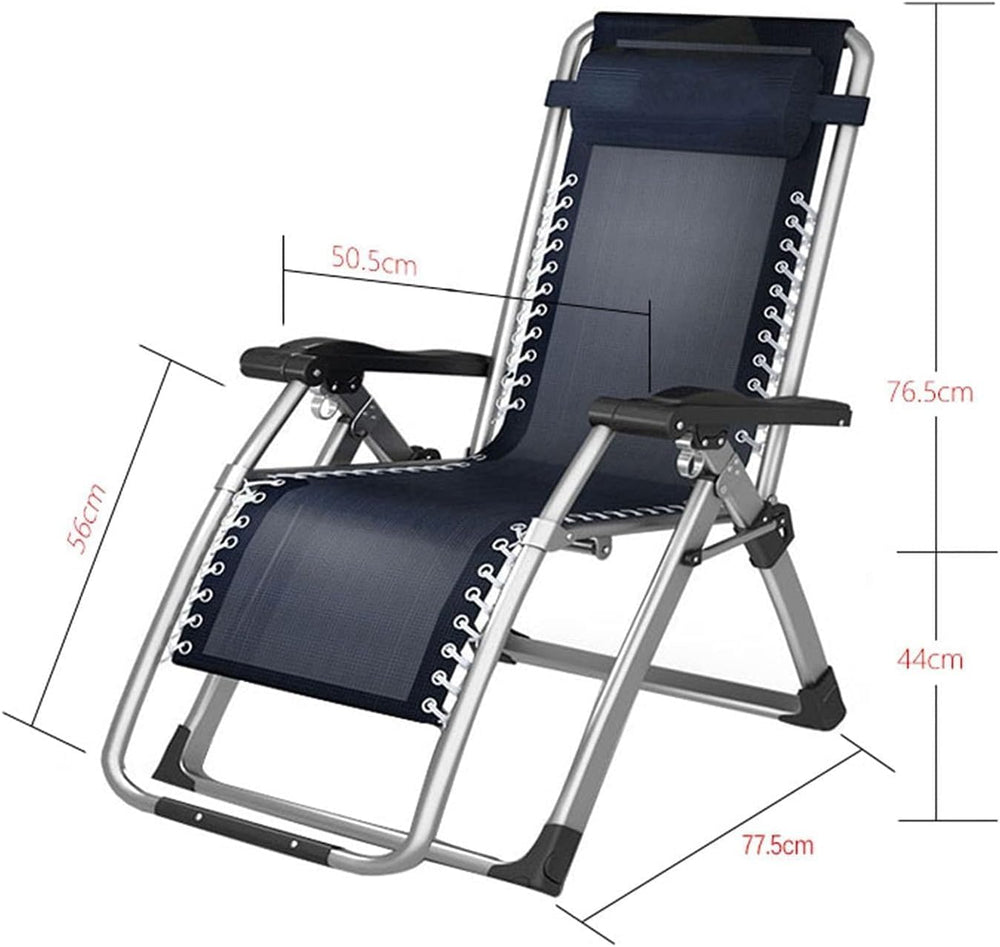 Padded Gravity Lounge Chair Wider Armrest Adjustable Recliner with Cup Holder...