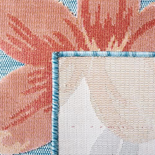 SAFAVIEH Washable Rug Outdoor Cabana Collection - 8' x 10', Aqua &...