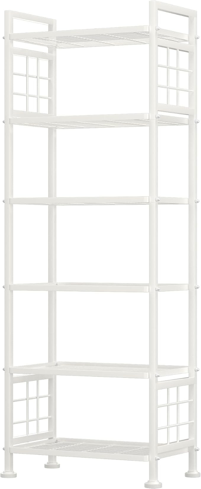 GIOTORENT 6-Wire Garage Shelving Storage Shelves, Metal Shelving Unit Pantry