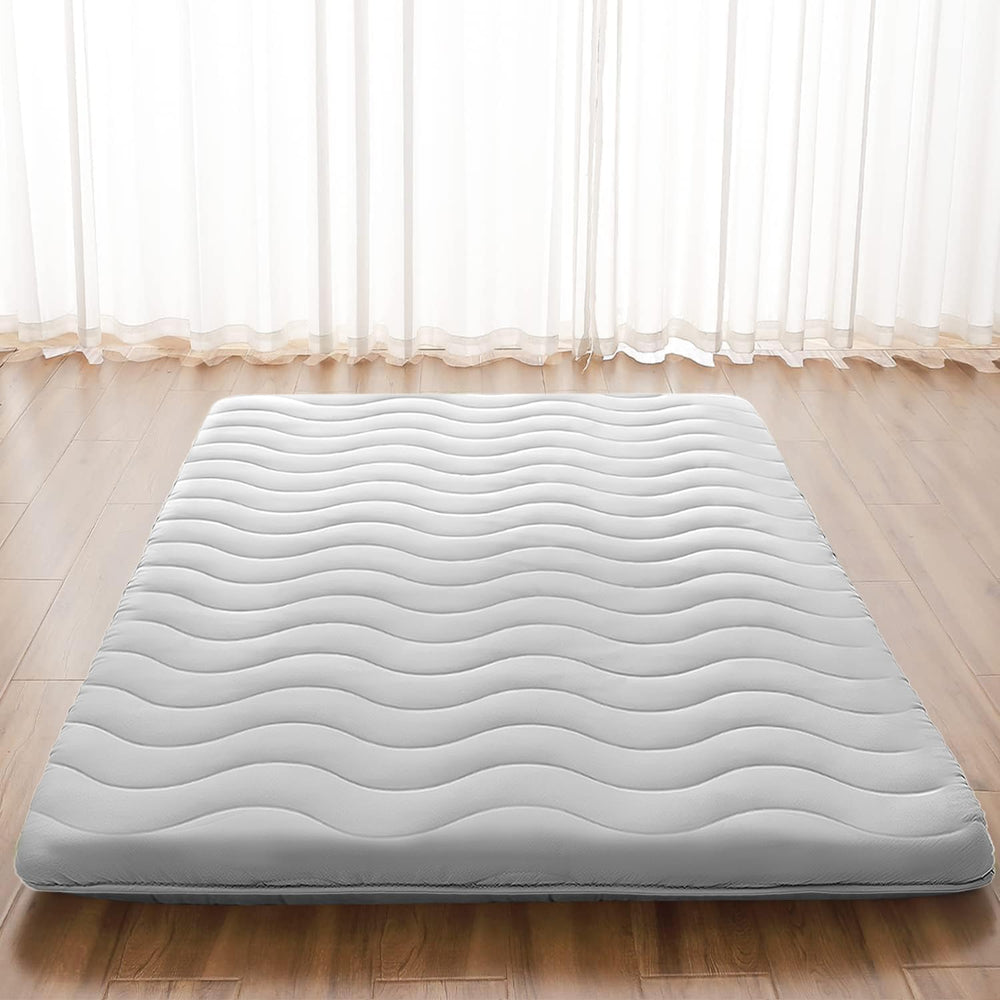 SCHNAUZER HOME Japanese Floor Mattress Futon Mattress Queen 3.5" Thick