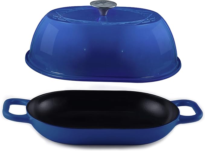 Krustic Enameled Cast Iron Dutch Oven