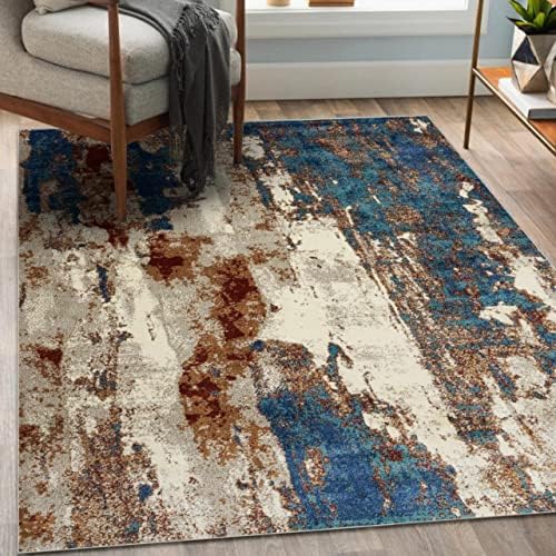 LUXE WEAVERS Modern Abstract Medium Pile Area Rug Passion 4x5