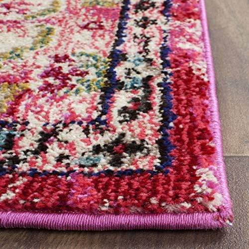 SAFAVIEH Monaco Area Rug 8x10, Large Pink & Multi MNC243D