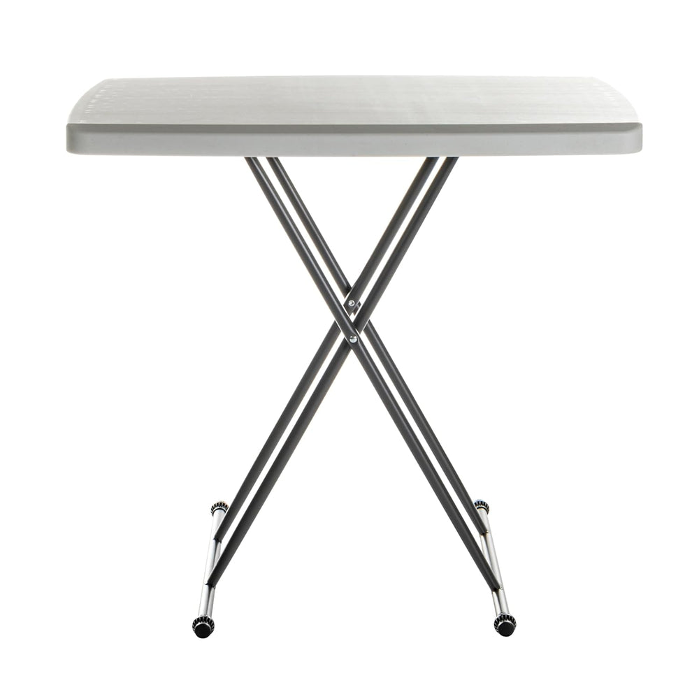Iceberg IndestrucTable Classic Personal Folding Table, Platinum, 30' x 20...