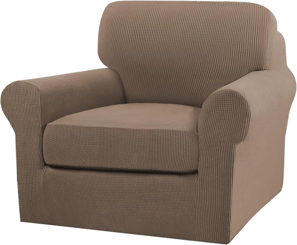 Turquoize 2 Piece Chair Covers Armchair Slipcovers